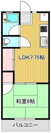 野里駅 徒歩15分 2階の物件間取画像